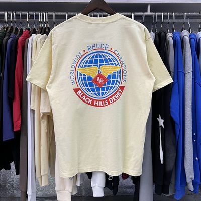 5088, Rhude World Map Worldwide Print T Tee P55 — photo 5