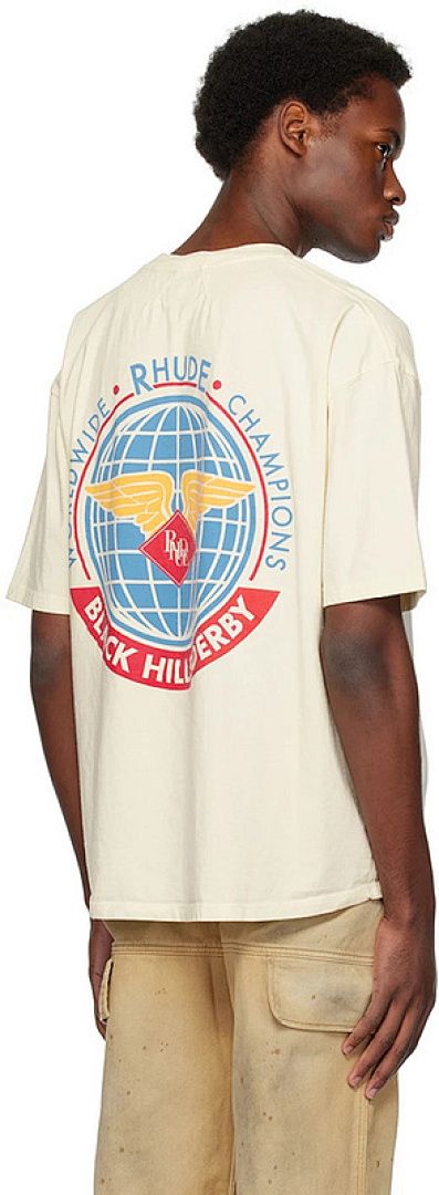 5088, Rhude World Map Worldwide Print T Tee P55 — style #198999183