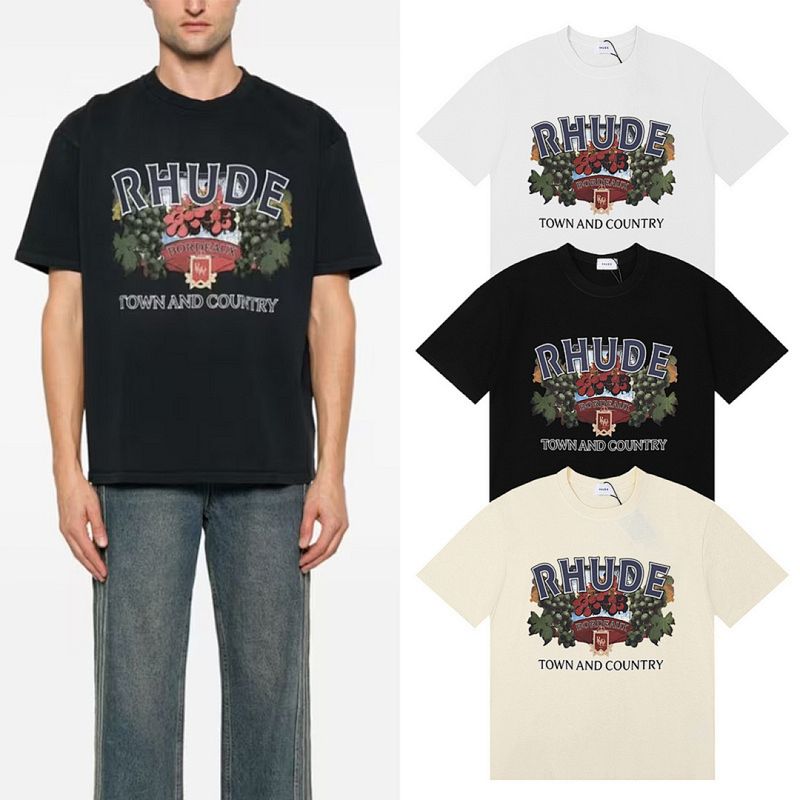 S M L XL FH Ref 50137, 2024 Rhude Town And Country Tee — style #198999187