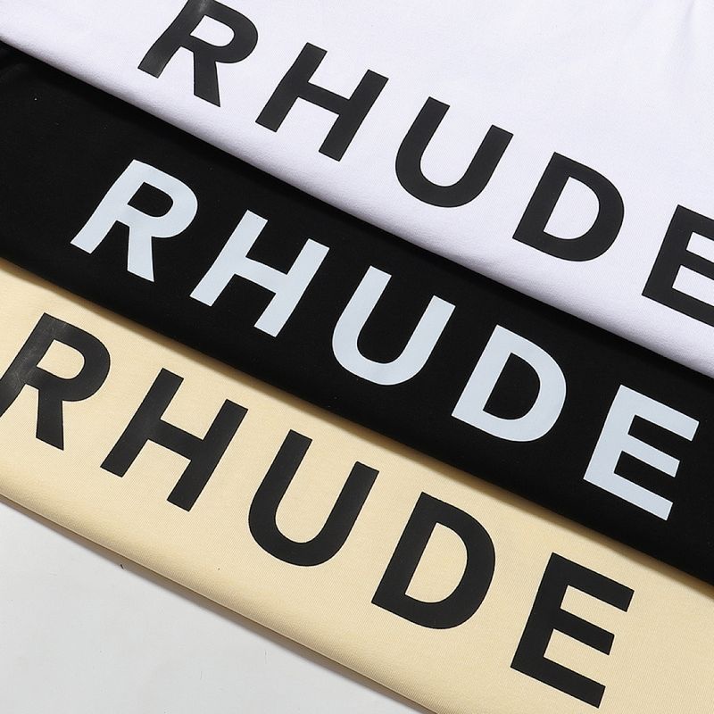 FH Ref 50118, American Streetwear Rhude Minimalist Logo Print Pre… — style #198999195