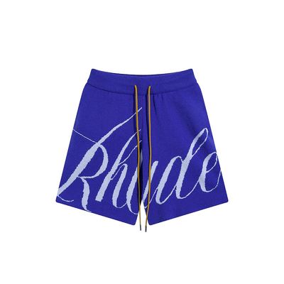 3C641# S M L XL RHUDE Summer Lettering LOGO Jacquard Drawstring… — photo 3