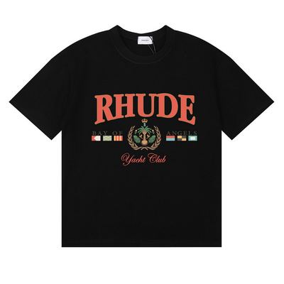 S M L XL FH Ref 50151, US Streetwear Rhude Bay Of Angels Yacht Flag Badge… — photo 4