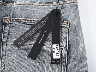 Size: 30 32 34 36 38 M8 Ref AM5012-Amiri Loose Fit Straight Jea… — photo 3