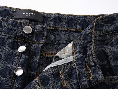 Size: 30 32 34 36 38 M8 Ref Am5016-Amiri Loose Fit Straight Jea… — photo 3