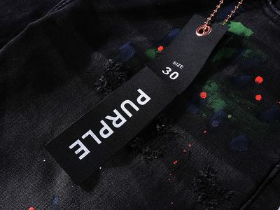 Size: 30 32 34 36 38 M8 Ref PU7003-Purple Brand Slim Ta… — photo 2