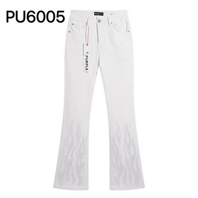 Size: 30 32 34 36 38 M8 Ref PU6005-Purple Brand Bootcut Stret… — photo 2
