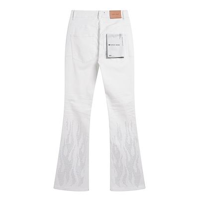Size: 30 32 34 36 38 M8 Ref PU6005-Purple Brand Bootcut Stret… — photo 3