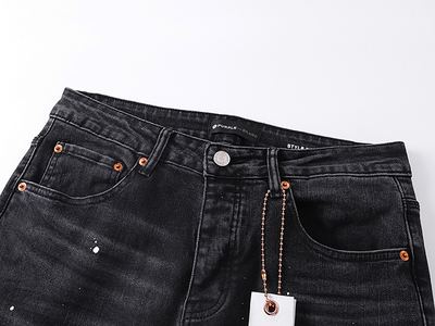 Size: 30 32 34 36 38 M8 Ref PU6009-Purple Brand Bootcut Stret… — photo 3