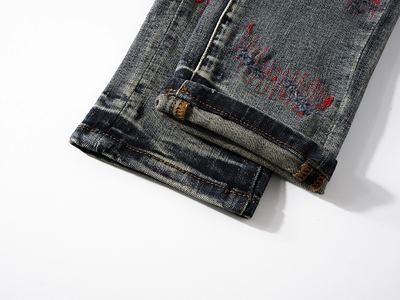Size: 30 32 34 36 38 M8 Ref PU7005-Purple Brand Slim Ta… — photo 2