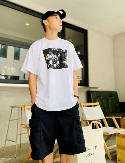 S M L XL LX Style 789#42 Supreme-Futura200 Chest Print Loose… — photo 3