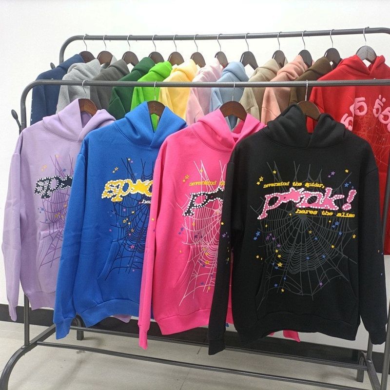SIZE- S M L XL 450GMS 1-1 S M L XL Spider Hoodies — style #199040261